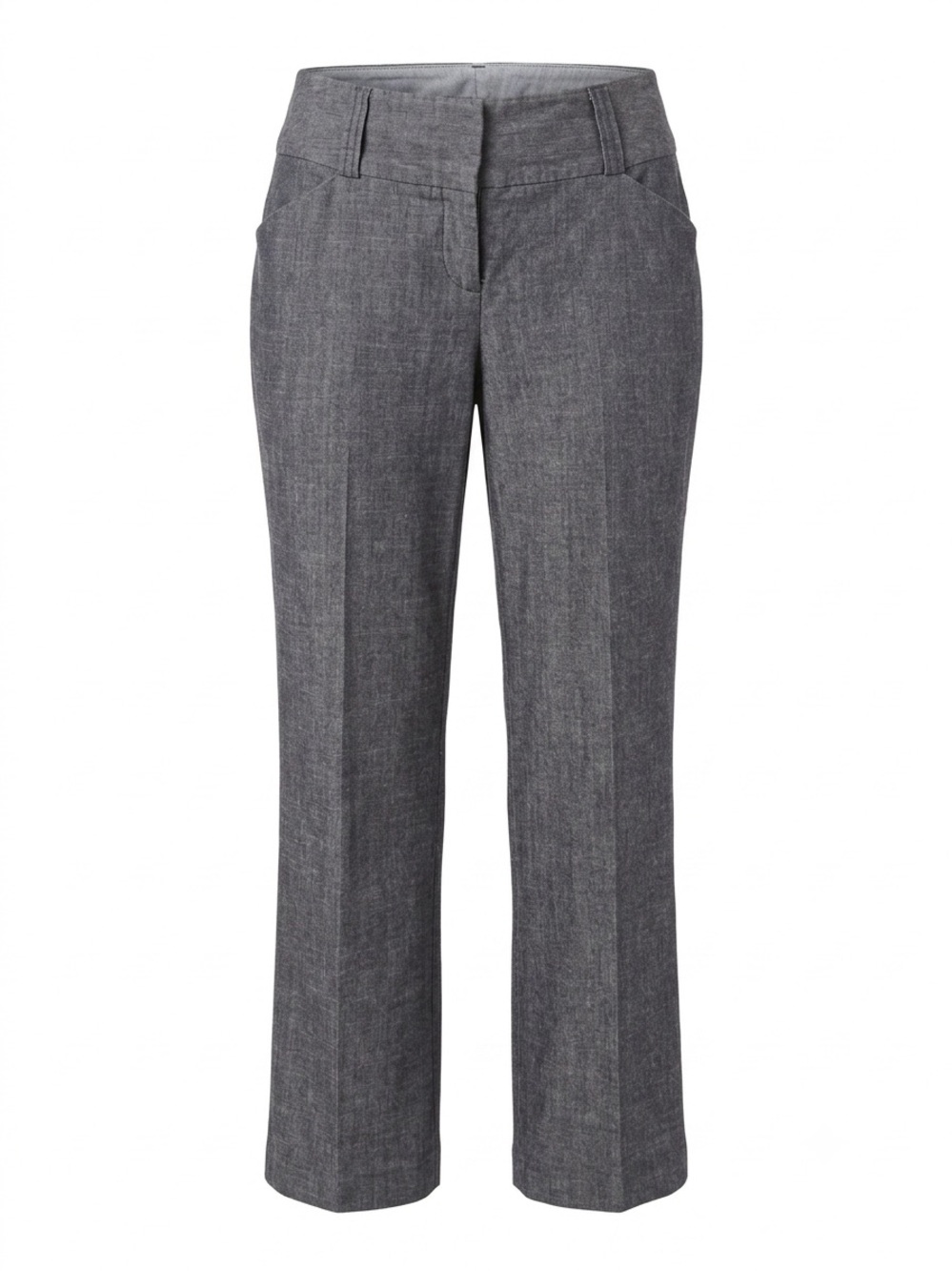 Maurices  High-Waist Wide Leg Dark Denim Trousers